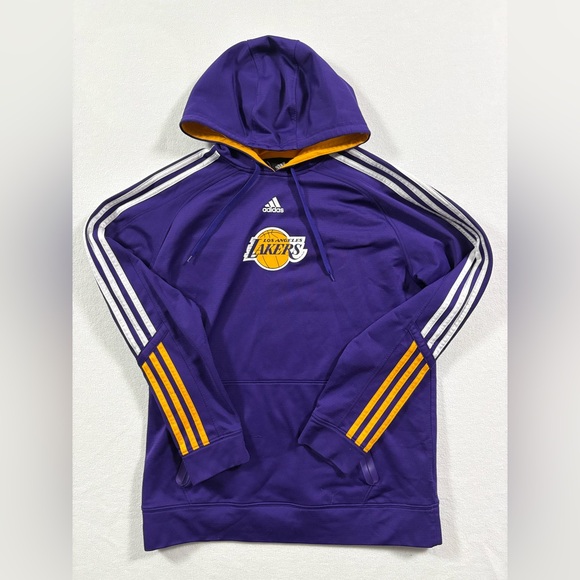 Free ship - Adidas Los Angeles Lakers Hoodie - Picture 3 of 8